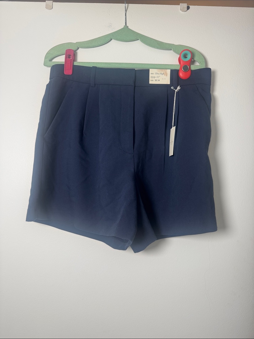 Classic Navy Women's Tailored Shorts